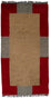 Nepal Teppich 140 x 70 cm - braun