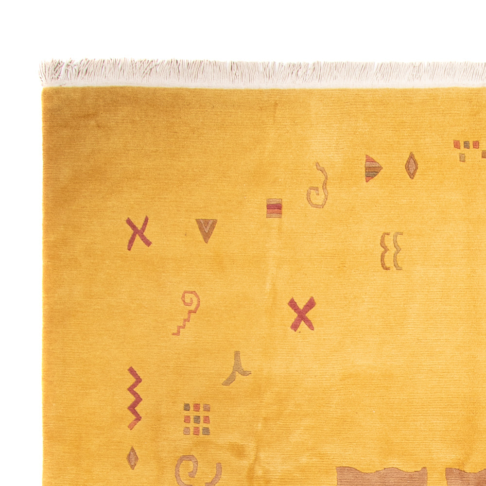 Nepal Teppich - 357 x 256 cm - gold