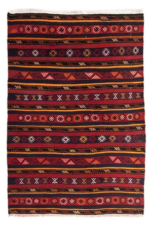 Kelim Teppich - Old 210 x 140 cm - mehrfarbig