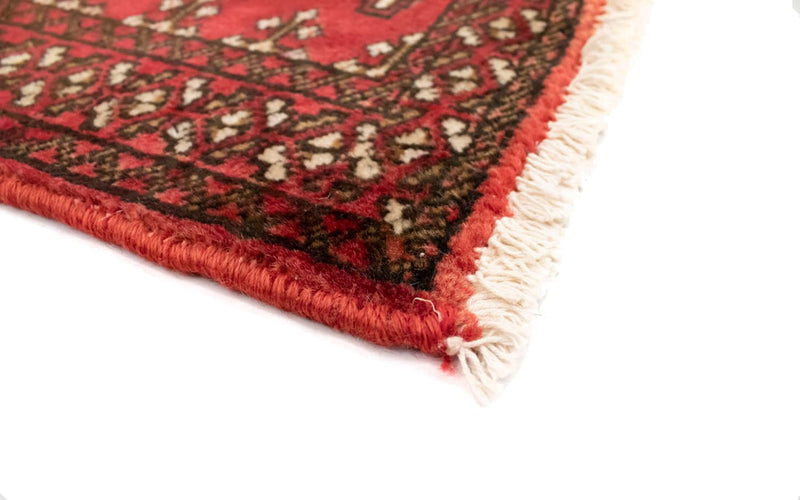 Turkaman Teppich 100 x 50 cm - rot