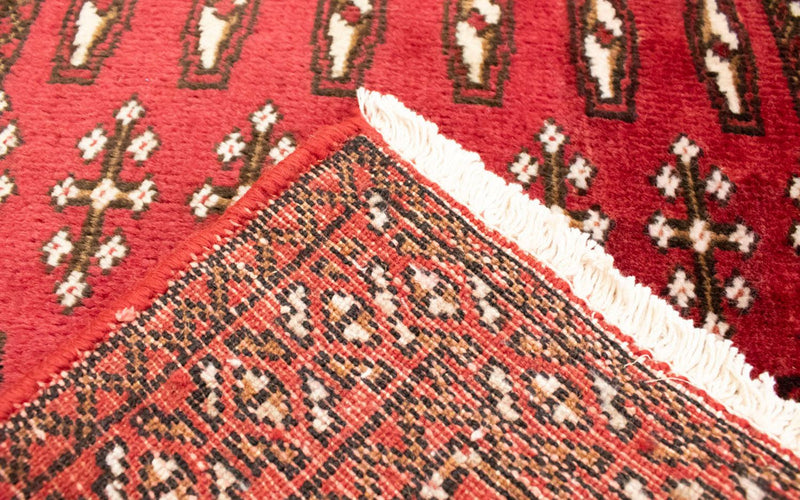 Turkaman Teppich 100 x 50 cm - rot