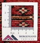 Turkaman Teppich 100 x 50 cm - rot