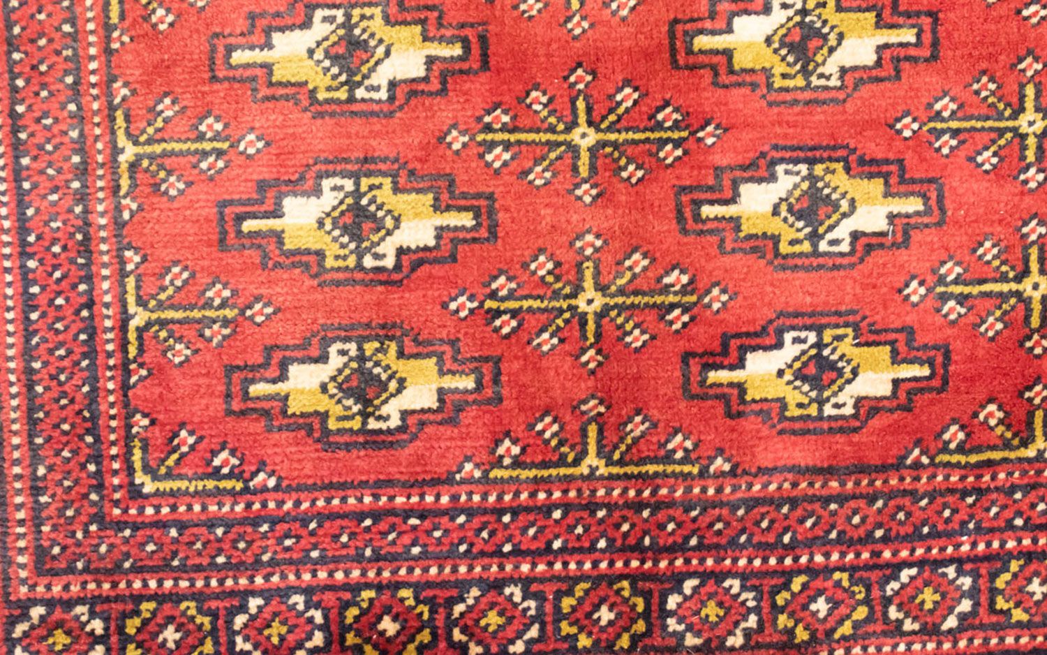 Turkaman Teppich 130 x 60 cm - rot