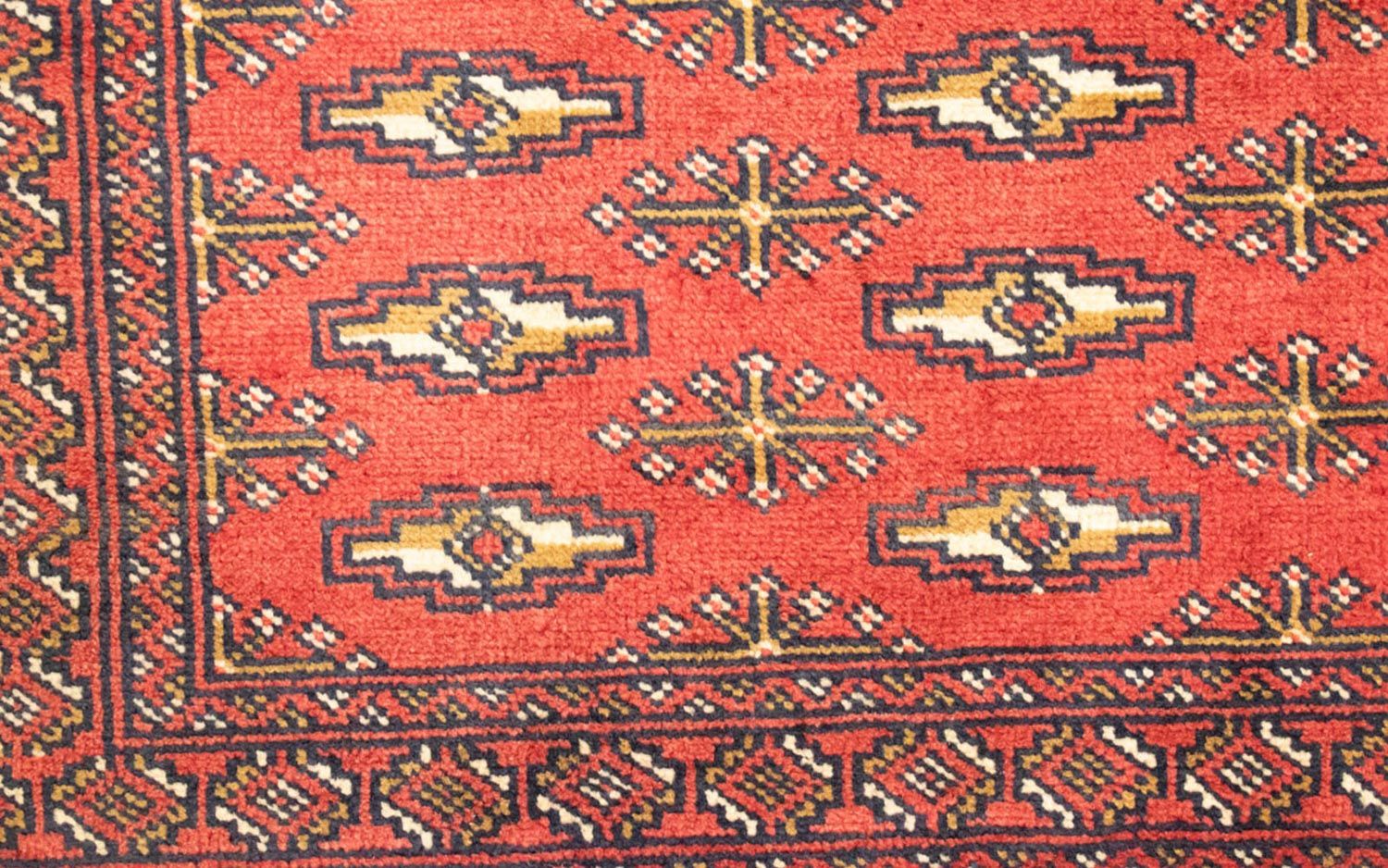 Turkaman Teppich 130 x 60 cm - rot