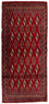 Turkaman Teppich 130 x 60 cm - rot