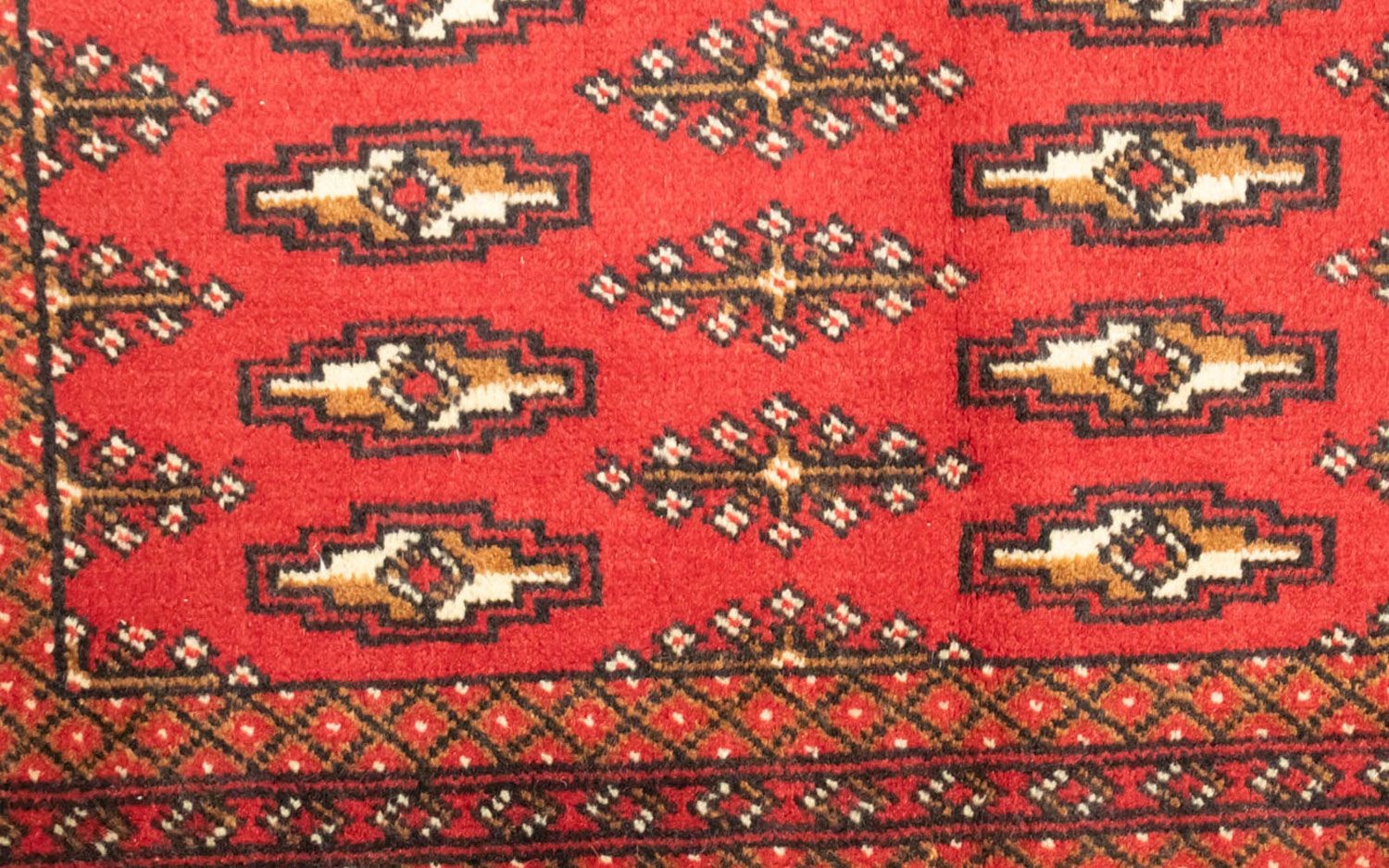 Turkaman Teppich 130 x 60 cm - rot