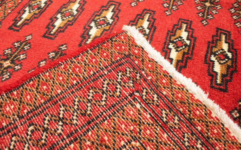 Turkaman Teppich 130 x 60 cm - rot