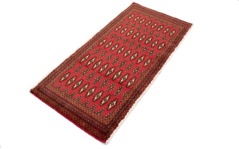 Turkaman Teppich 130 x 60 cm - rot