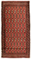 Turkaman Teppich 130 x 60 cm - rost