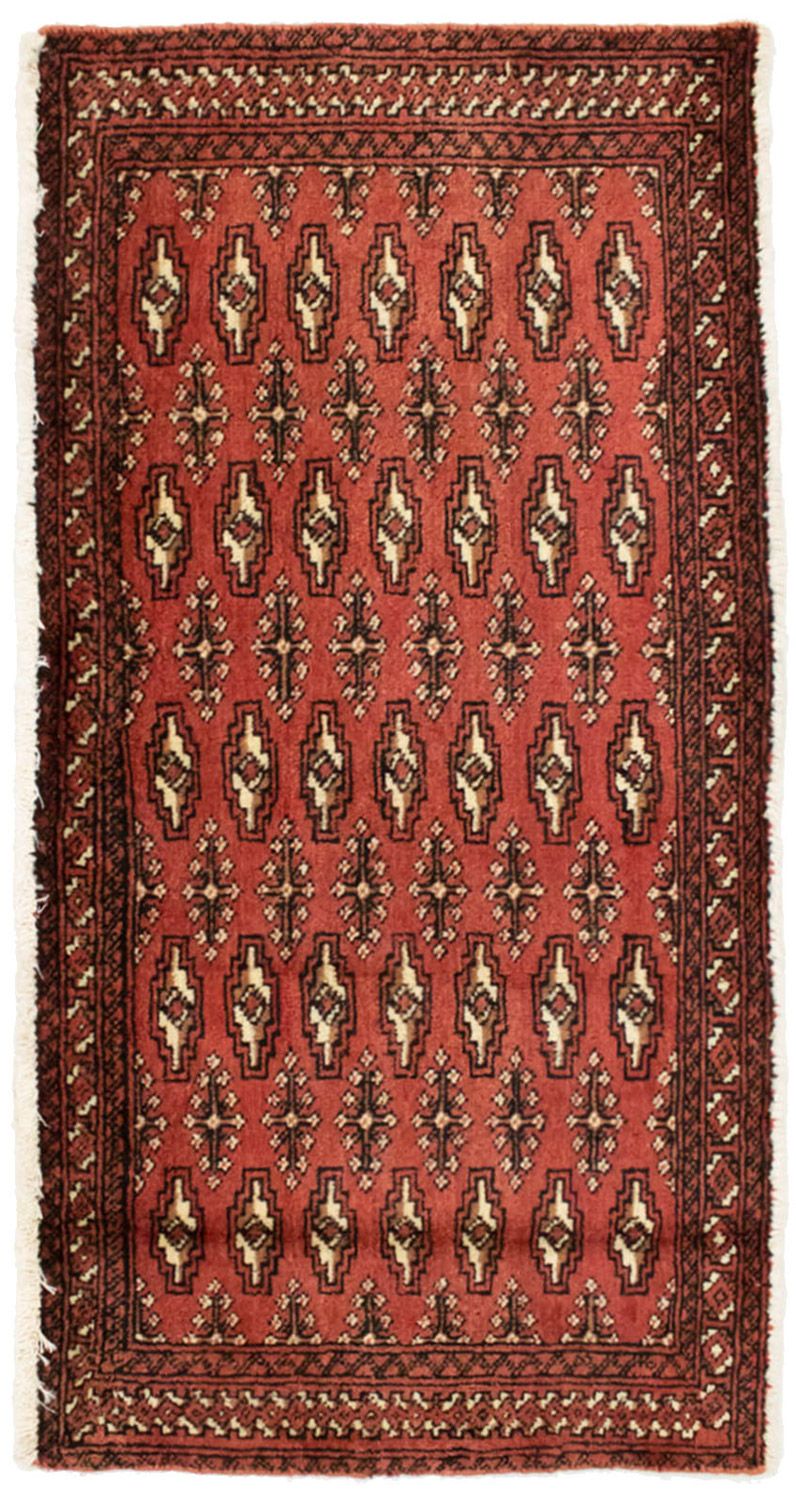 Turkaman Teppich 130 x 60 cm - rost