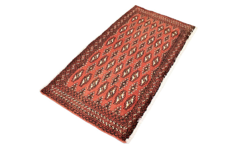 Turkaman Teppich 130 x 60 cm - rost