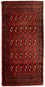 Turkaman Teppich 130 x 60 cm - rot
