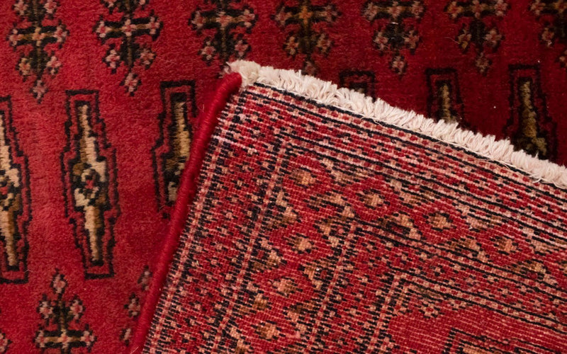 Turkaman Teppich 130 x 60 cm - rot