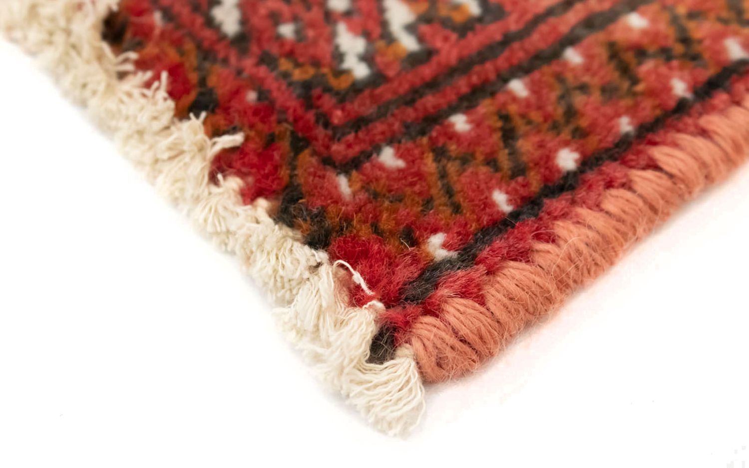 Turkaman Teppich 100 x 50 cm - rot