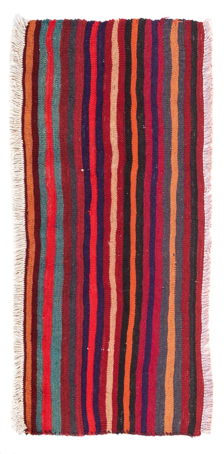 Kelim Teppich - Old 105 x 45 cm - mehrfarbig