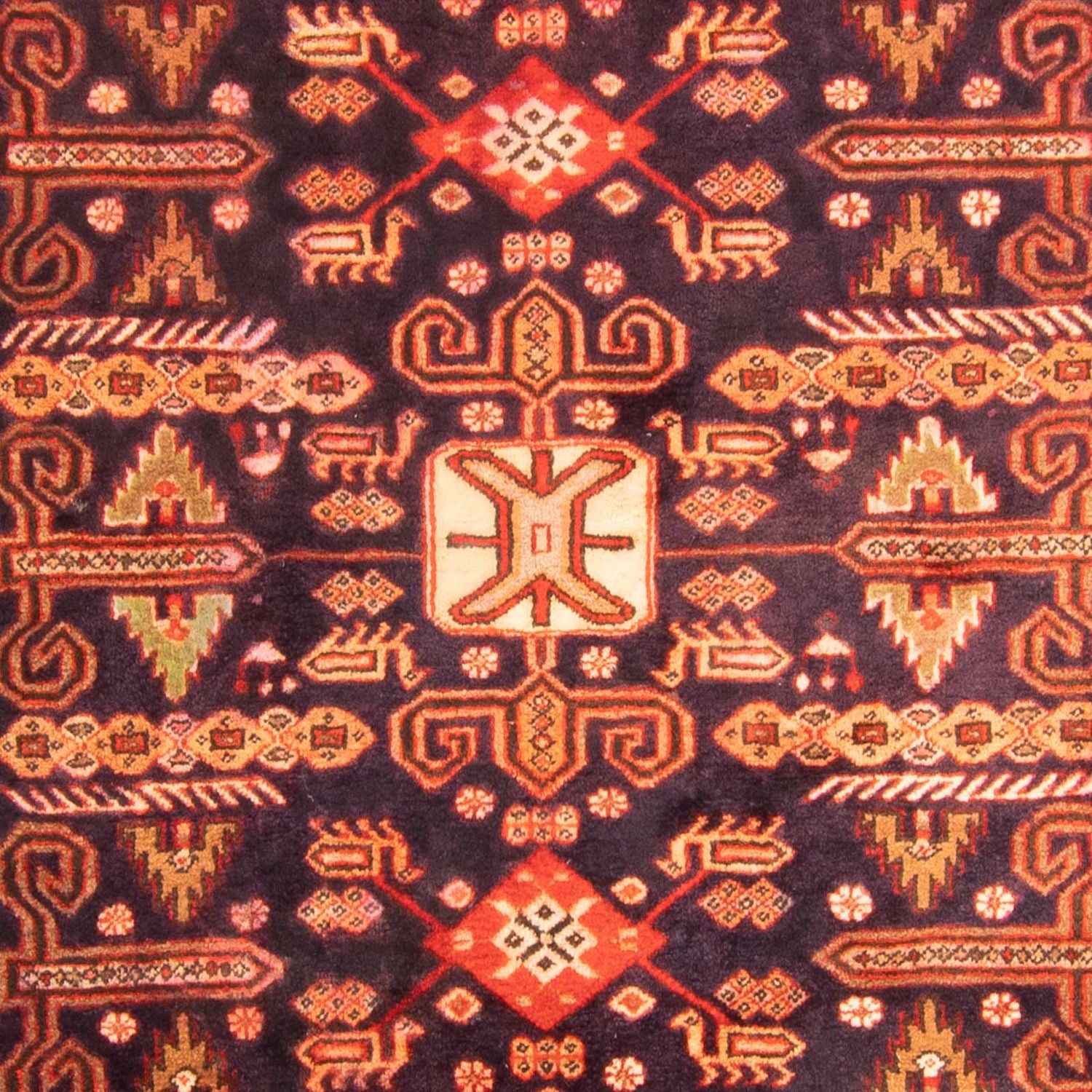 Perserteppich - Nomadic 280 x 130 cm - dunkelblau