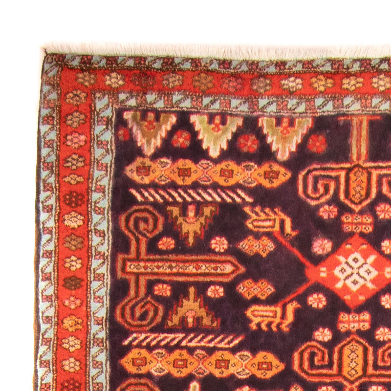 Perserteppich - Nomadic 280 x 130 cm - dunkelblau