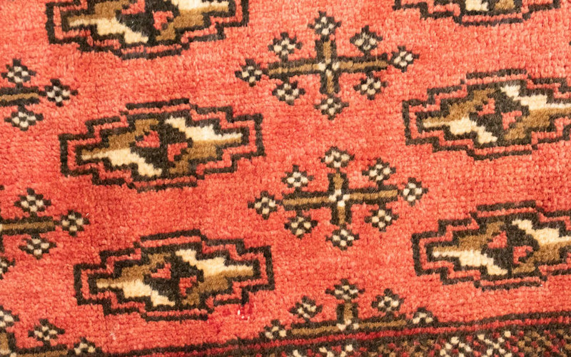 Turkaman Teppich 130 x 60 cm - rost