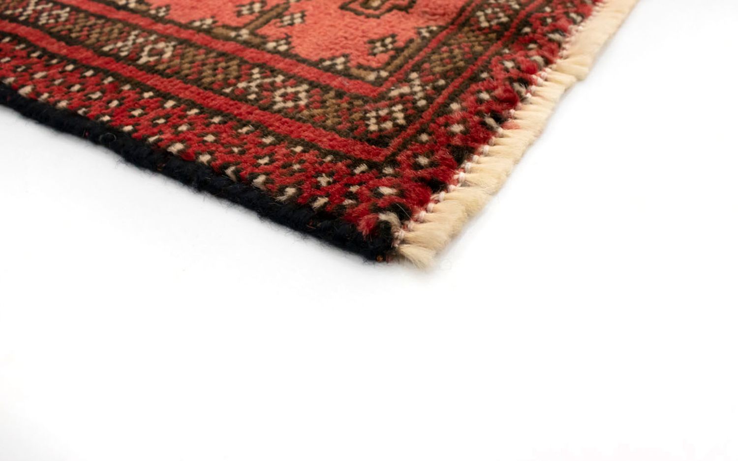 Turkaman Teppich 130 x 60 cm - rost