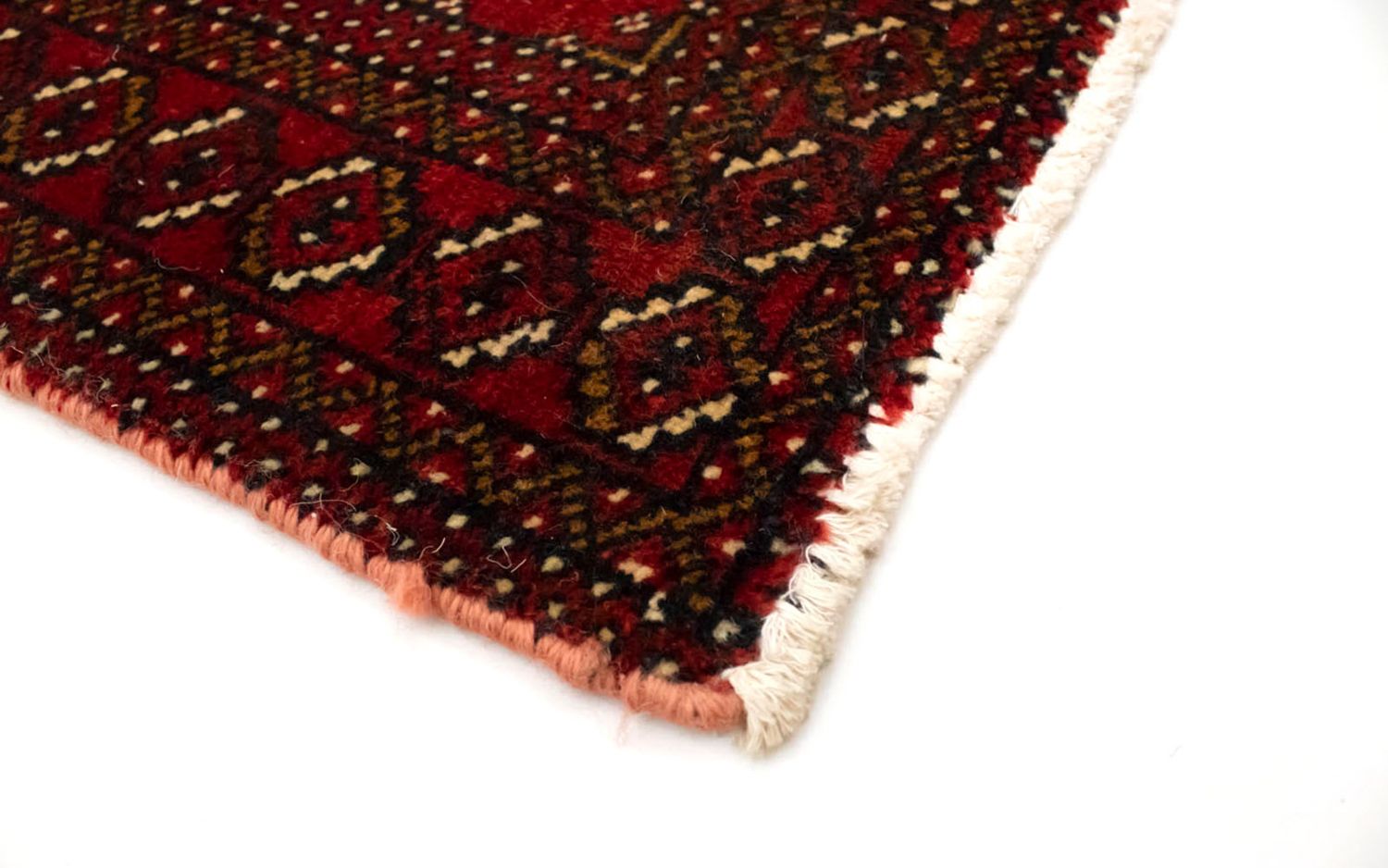 Turkaman Teppich 130 x 60 cm - rot