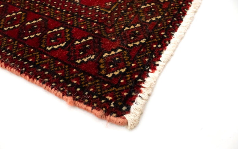 Turkaman Teppich 130 x 60 cm - rot