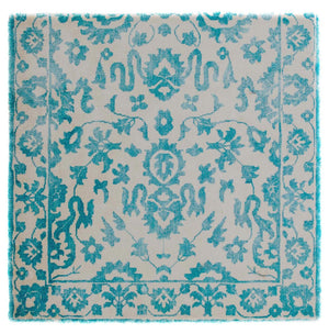 Vintage Teppich 70 x 70 cm Quadratischer Teppich