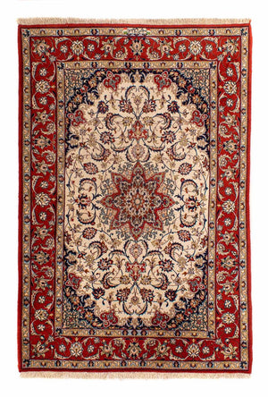 Perserteppich - Isfahan - Premium 166 x 110 cm - beige