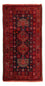 Orientteppich 154 x 78 cm - dunkelrot