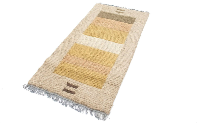 Nepal Teppich 140 x 70 cm - mehrfarbig