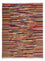 Kelim Teppich - Trendy 202 x 147 cm - mehrfarbig