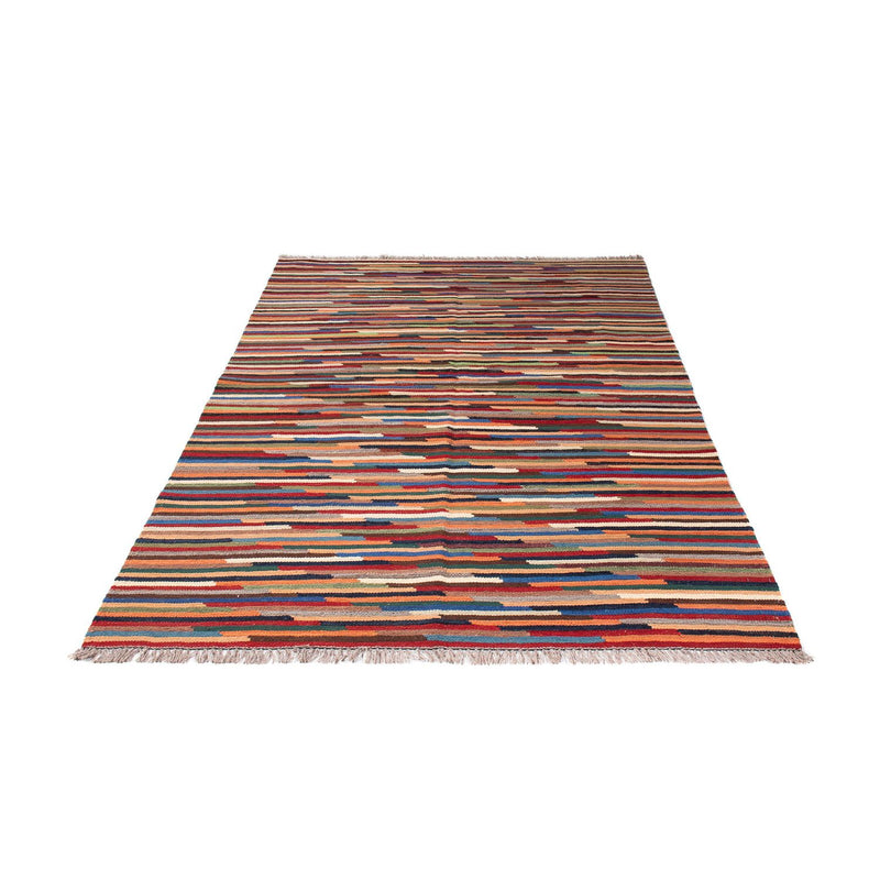 Kelim Teppich - Trendy 202 x 147 cm - mehrfarbig