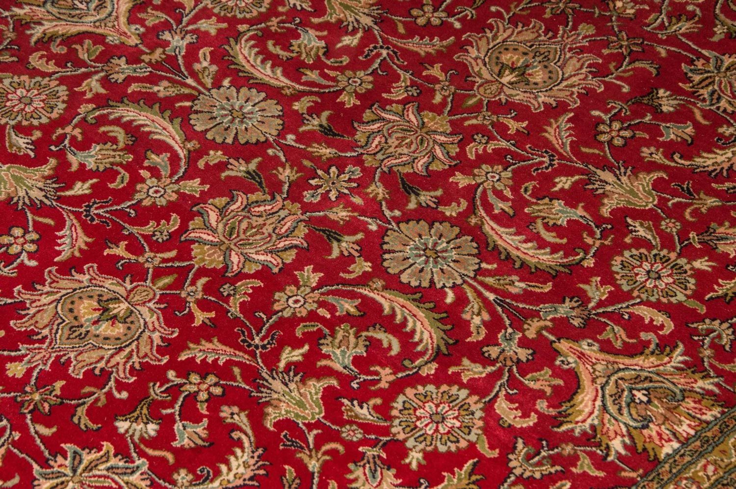 Seidenteppich - Kaschmir Seide 214 x 150 cm Teppichbrücke