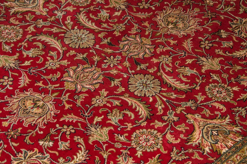 Seidenteppich - Kaschmir Seide 214 x 150 cm Teppichbrücke