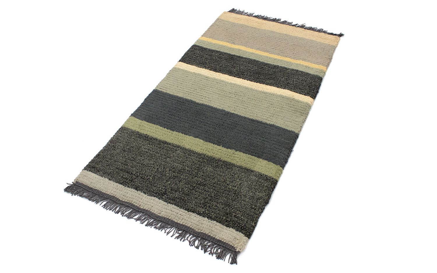 Nepal Teppich 140 x 70 cm - mehrfarbig