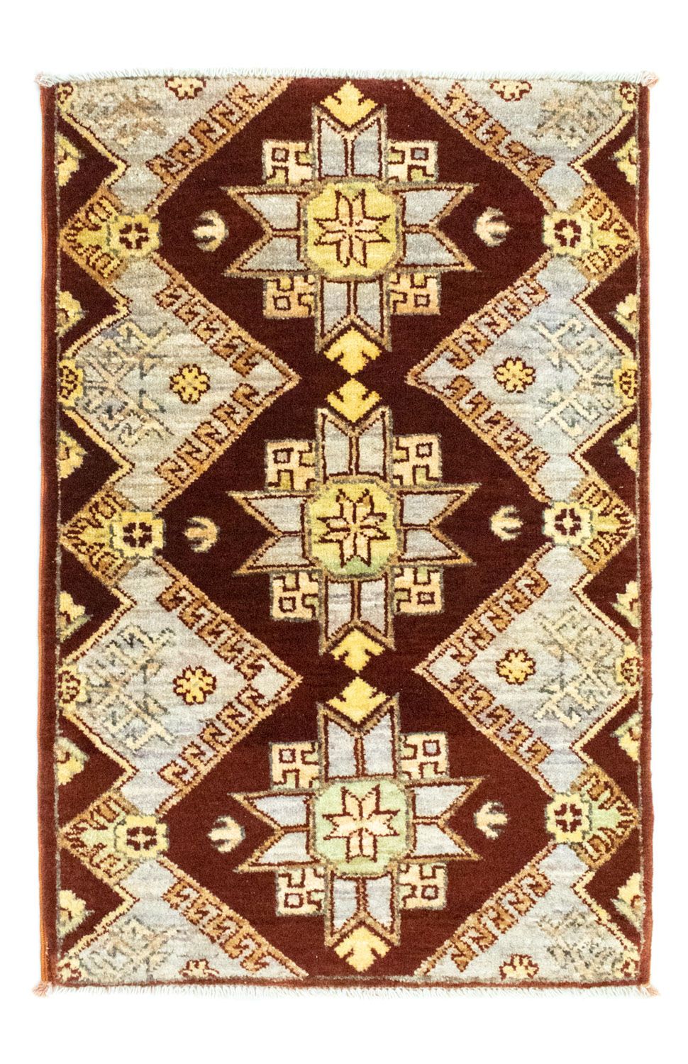 Ziegler Teppich - Modern 83 x 57 cm - rot