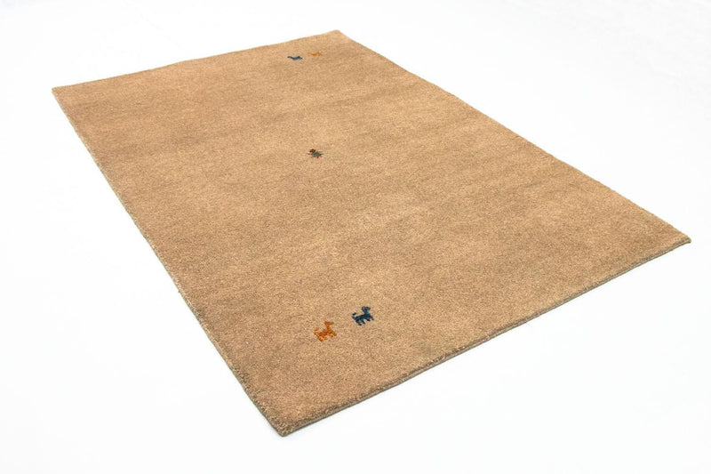 Gabbeh Teppich - Indus 200 x 140 cm - braun