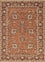 Wollteppich - 360 x 270 cm - orange