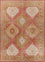 Wollteppich - 300 x 240 cm - orange
