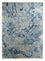 Wollteppich - 300 x 240 cm - blau