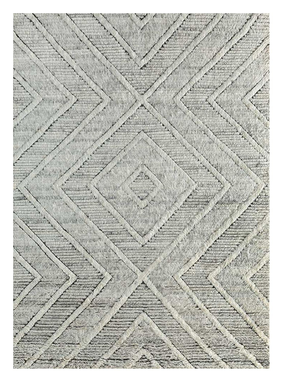 Wollteppich - 300 x 200 cm - creme