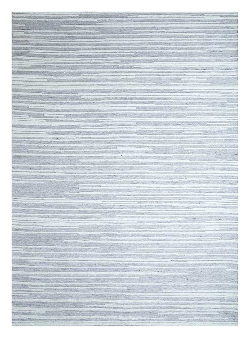 Wollteppich - 300 x 240 cm - hellgrau