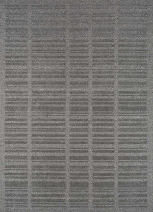 Wollteppich - 450 x 360 cm - grau