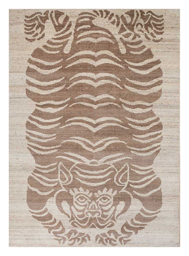 Wollteppich - 270 x 180 cm - creme