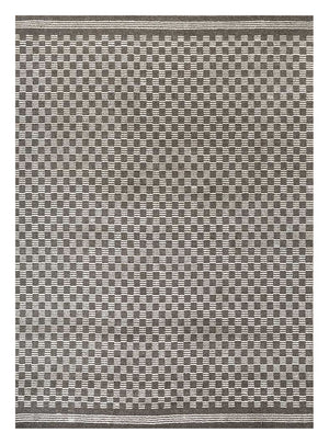Teppich - 300 x 240 cm - schwarz-weiß