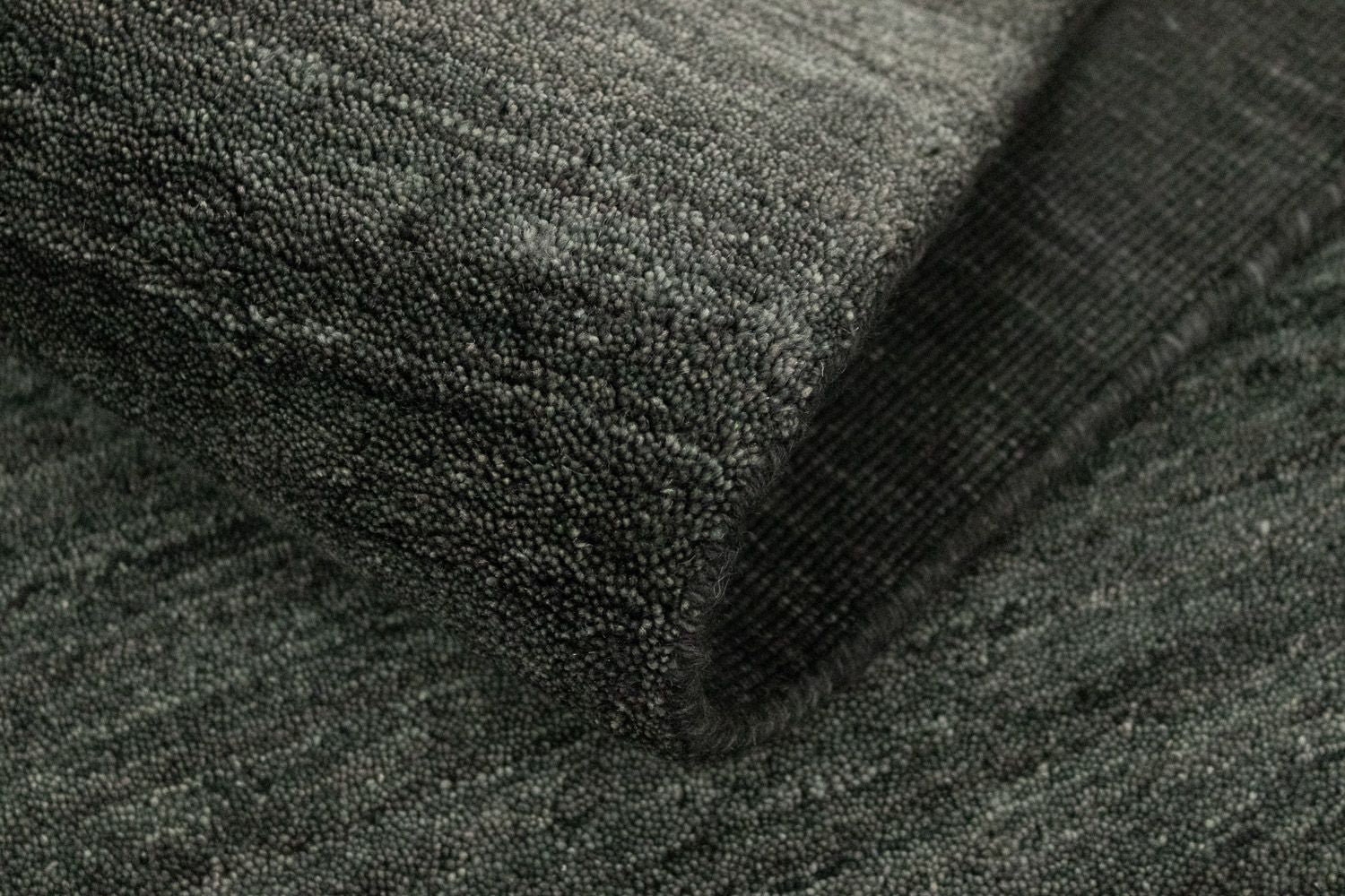 Gabbeh Teppich - Indus 400 x 80 cm - grün