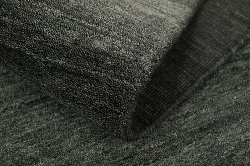 Gabbeh Teppich - Indus 400 x 80 cm - grün