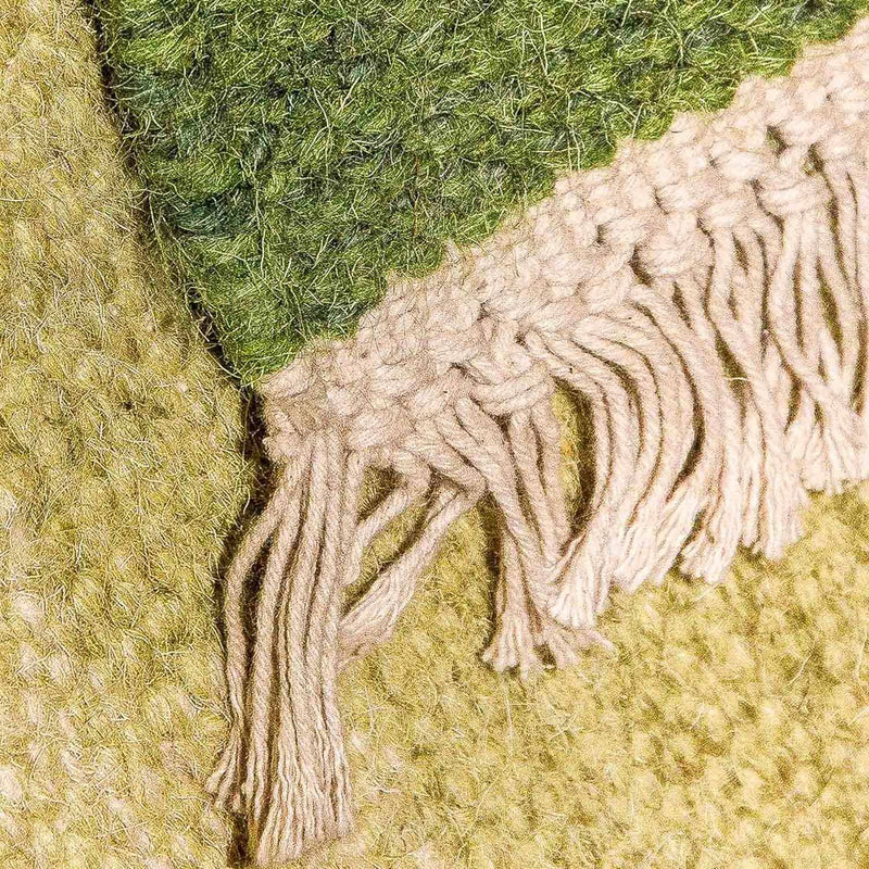 Kelim Teppich - Trendy 250 x 80 cm - grün