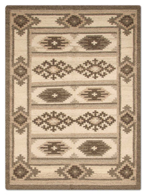 Kelim Teppich - Trendy 200 x 140 cm - natur
