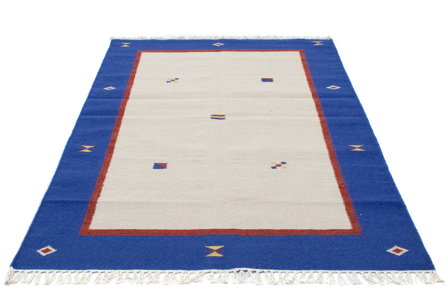 Kelim Teppich - Trendy 180 x 120 cm - beige