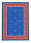 Kelim Teppich - Trendy 200 x 140 cm - blau